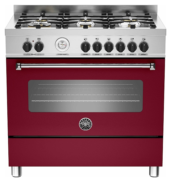 Варочный центр Bertazzoni MAS906MFESVIT бордо матовый
