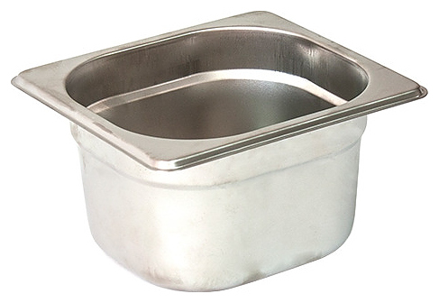 Гастроемкость ROAL Е-8016065 GN 1/6-65 (176x162x65 мм) нерж. сталь, 1 л