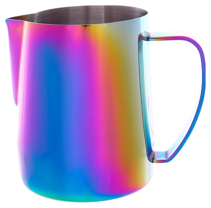 Кувшин для молока (питчер) Classix Pro ElectroSharp на 600 мл, рейнбоу