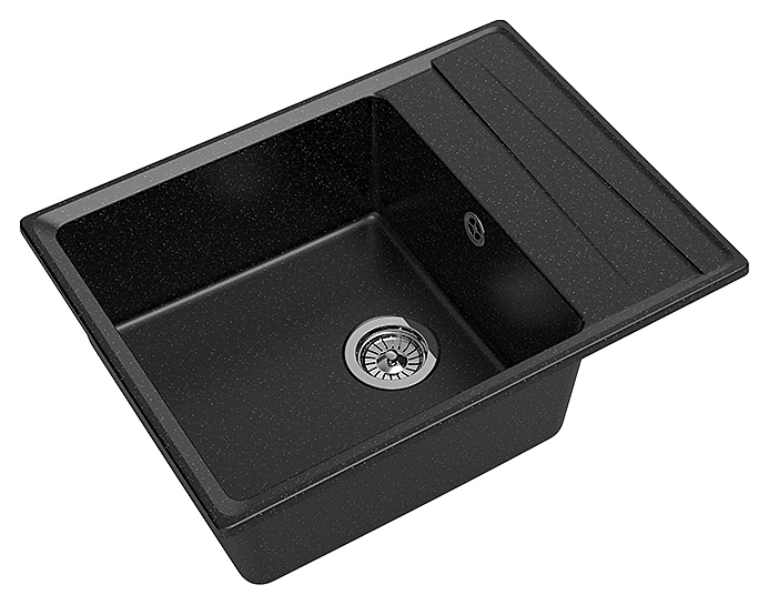 Кухонная мойка GranFest Level GF-LV-660L черный