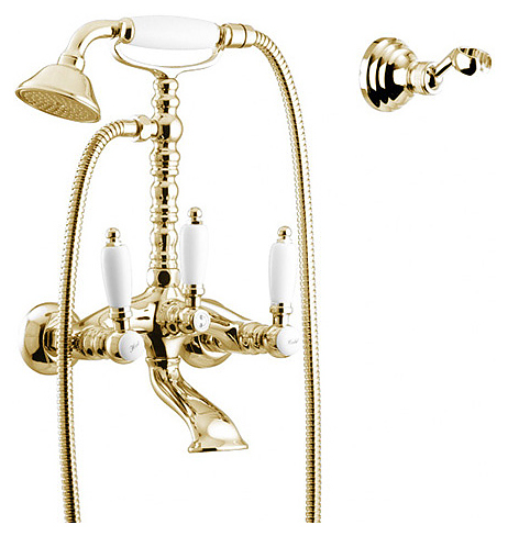 Смеситель для ванны с душем Gattoni Vivaldi Lever 1300113D0.GRoro