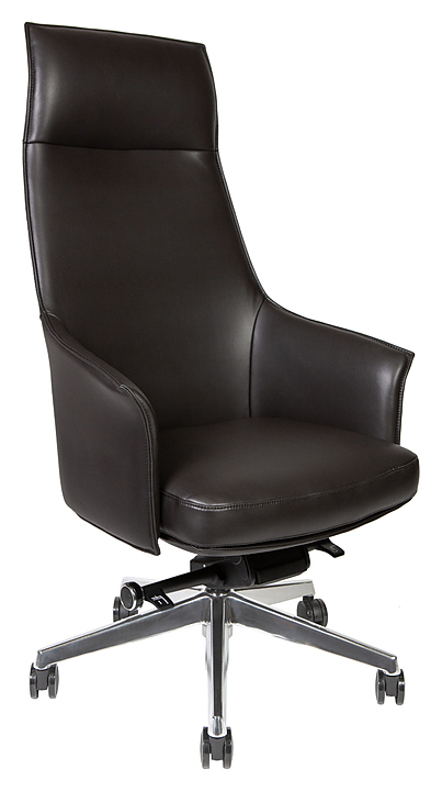 Кресло NORDEN Бордо черная экокожа