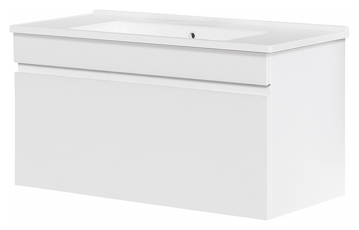 Раковина мебельная Bien Neptun NPLK10001FD1W3000 99х46,5 см