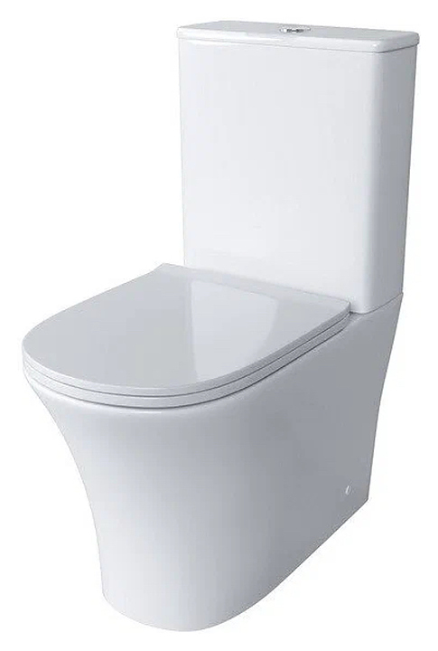 Унитаз напольный Grossman GR-4466S сиденье с микролифтом, белый