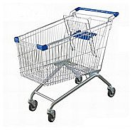 Тележка покупательская с детским сиденьем Carteno AF 210 л красн.