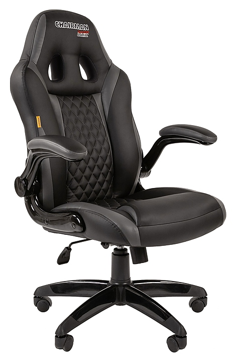 Кресло игровое Chairman GAME 15 7022780, черно-серое