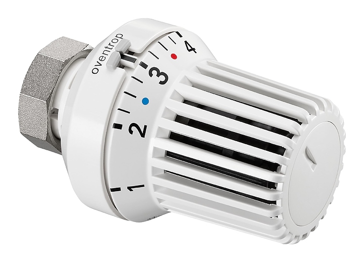 Термостат Oventrop Uni XH 1011364, М 30х1.5, без нулевой отметки, белый