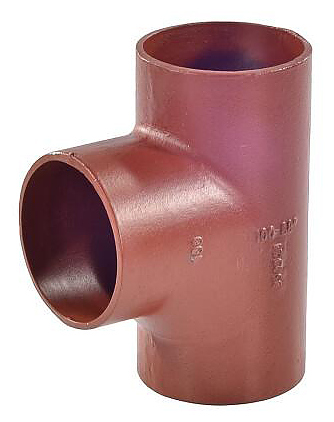 Тройник безраструбный Китай SML Ду 200х100х88гр