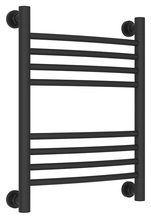 Полотенцесушитель водяной Сунержа Богема+ 50x40 см с выгнутой перемычкой, темный титан муар