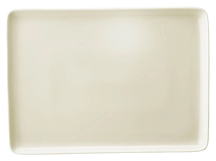 Тарелка прямоугольная Kutahya Bone Tan BNTAN23x17DU00