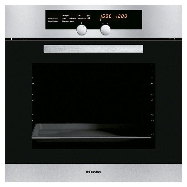 Независимый электрический духовой шкаф Miele H 4280 B сталь