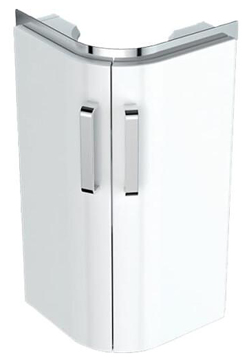 Тумба под угловую раковину Geberit Renova Compact  862132000, белый мат/глянец