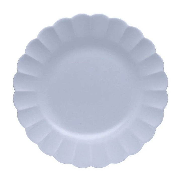 Тарелка мелкая Oxford FLORA ASTER 152390 d 27.5 см белый