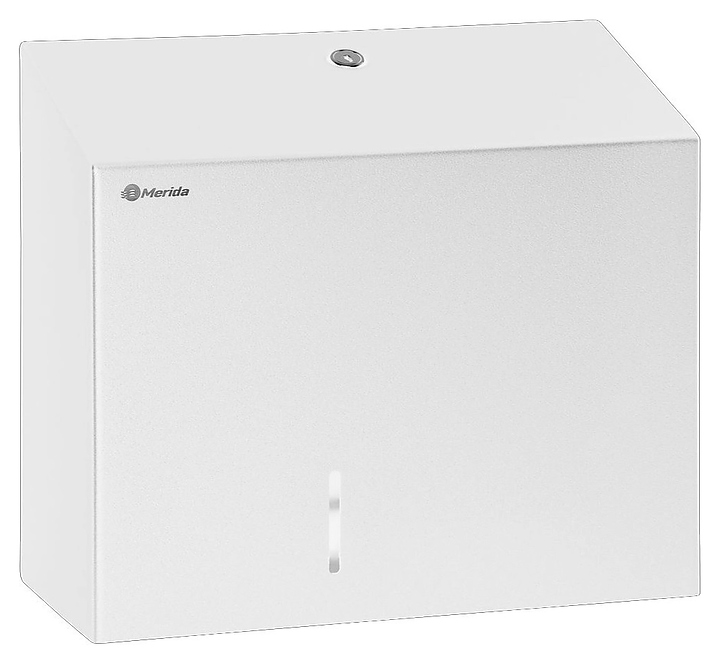 Диспенсер туалетной бумаги Merida STELLA R DUO WHITE BSB202.R (нерж. сталь) белый