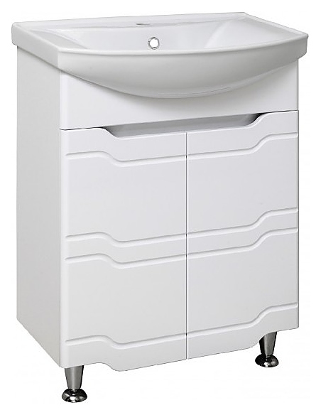 Тумба под раковину Runo Стиль 65 белая