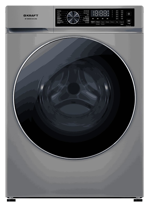 Стиральная машина Kraft KF-MDDS10124G серая