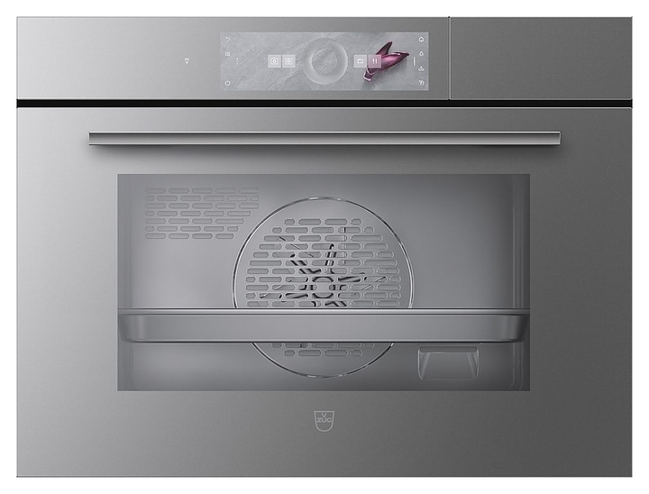 Духовой шкаф комбинированный с паром V-ZUG CombiSteamer V6000 45 CS6T-23032 платина