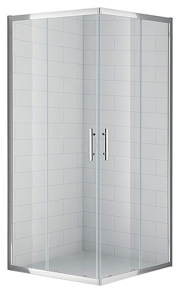 Уголок душевой CEZARES ECO-O-A-2-100-C-Cr 100х100х190 см
