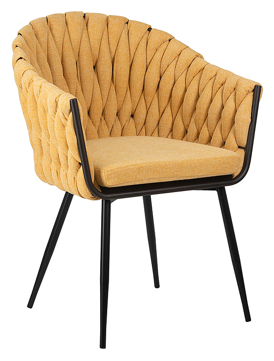 Стул обеденный DOBRIN 9691-LM-N MATILDA (желтый) 2 шт.