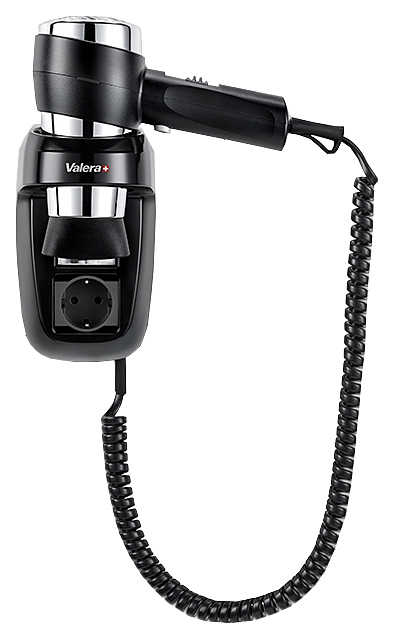 Фен настенный Valera Hospitality Action Protect 1600 Socket черный
