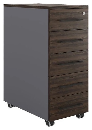 Тумба мобильная КОБОР TМ5-40/50 graphite/charlston