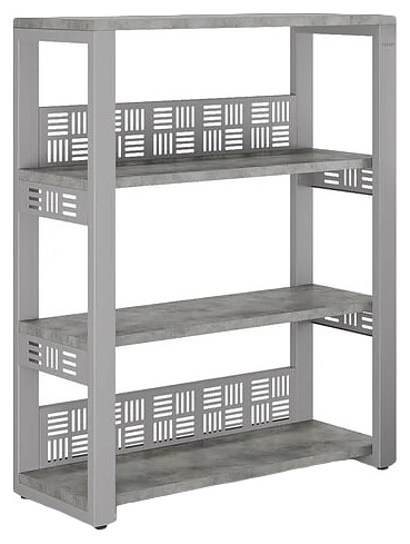 Стеллаж открытый КОБОР ST3-140/36 aluminum/chicago