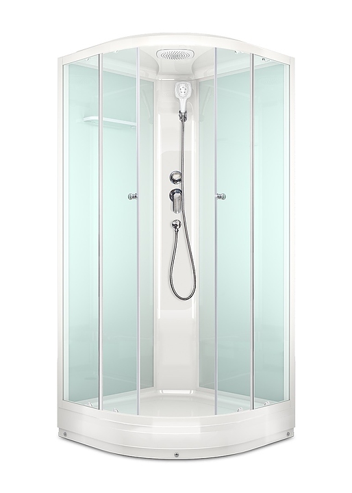 Душевая кабина Domani-Spa Delight 88 DS01D88LWCl00 80х80 см