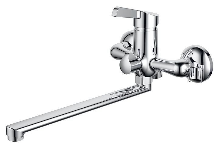 Смеситель для ванны с душем D&K Rhein Schiller DA1463301 хром