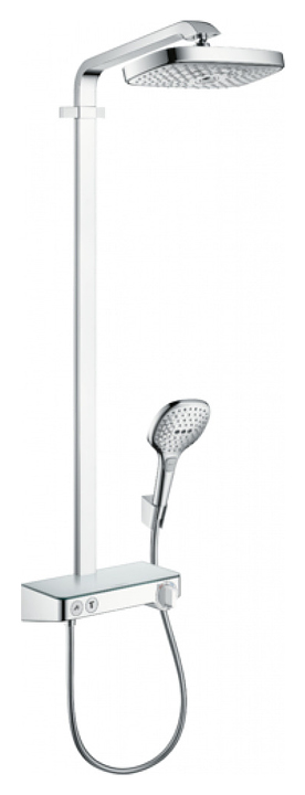 Стойка душевая Hansgrohe HG Raindance Select Showerpipe E300 2 jet 27126000 хром