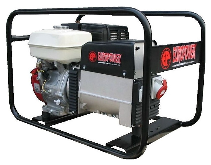 Генератор бензиновый Europower EP 5000 T 3X230V для ж/д