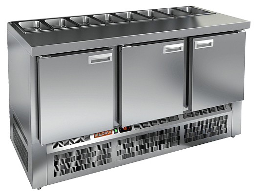Стол для салатов HICOLD SLE1-111GN (1/3) O без крышки