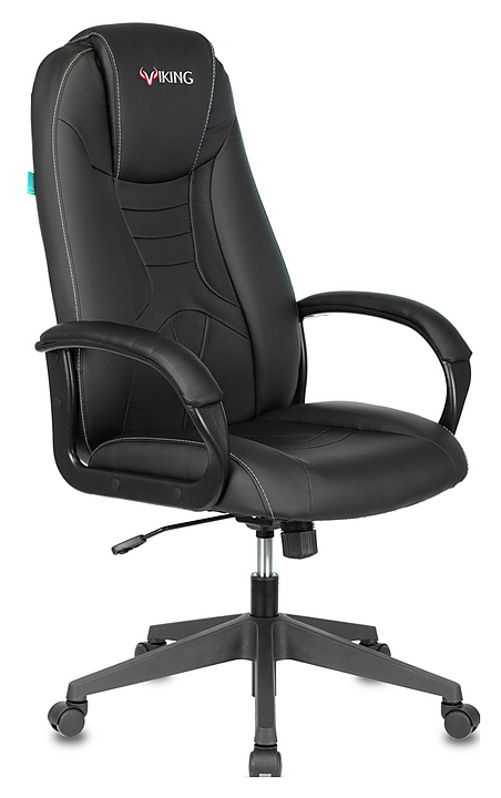 Кресло игровое Бюрократ VIKING-8N/BLACK черный искусственная кожа