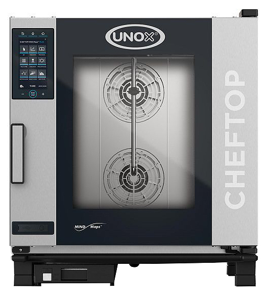 Пароконвектомат UNOX XEVC-0711-EPLM петли справа