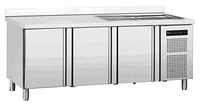 Стол холодильный ASPES MFPA-180-GN/F