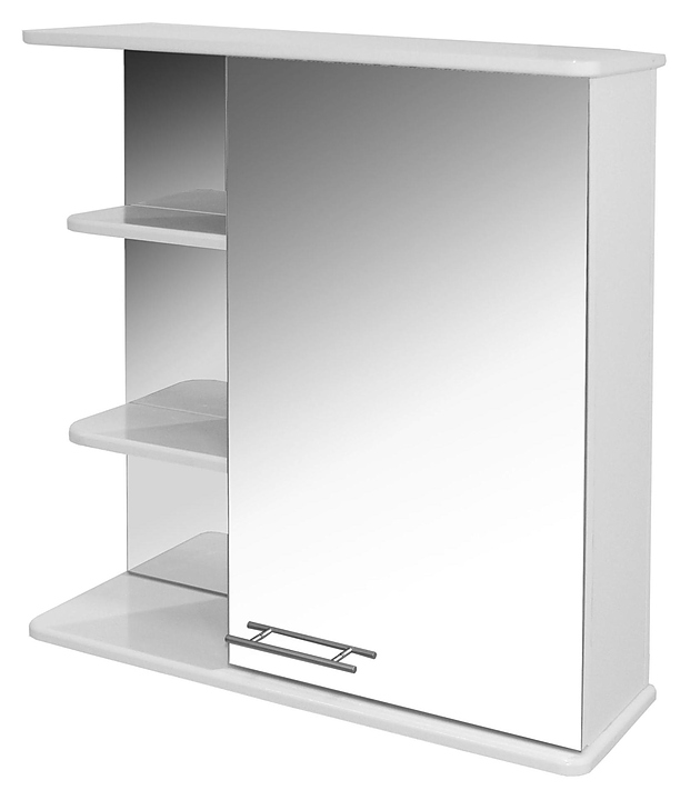 Шкаф зеркальный Mixline Милора-67 67х73 см правый