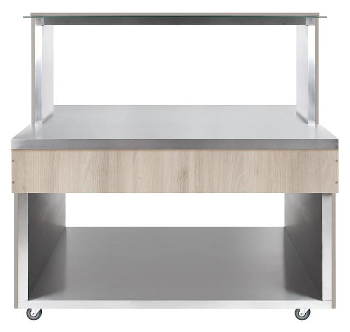 Салат-бар нейтральный Luxstahl СБН-1500 Classic