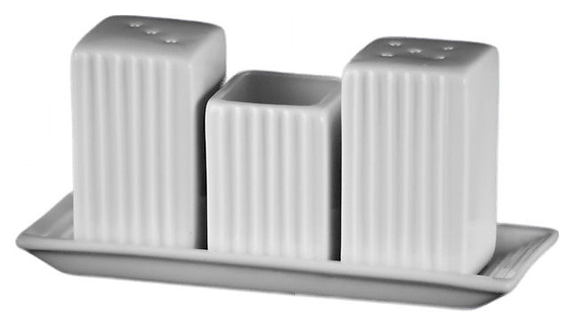 Набор для специй Chan Wave Quadro ivory LQ-QSP0002/2, LQ-QX0004