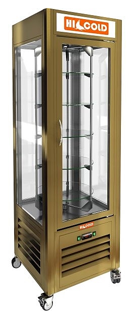 Витрина кондитерская HICOLD VRC 350 RI-Bz