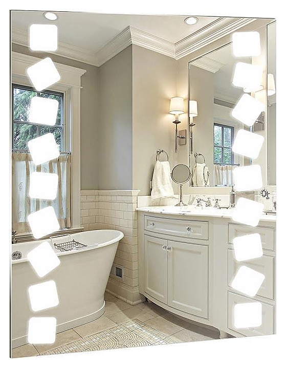 Зеркало Mixline Карат 60х80 см со светодиодной подсветкой