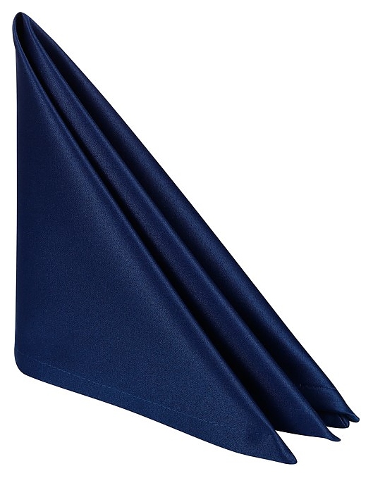 Салфетка сервировочная Luxstahl Ричард 450х450 мм синяя (гладь)