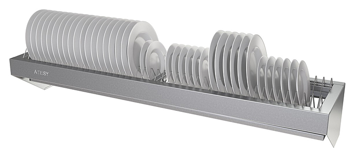 Полка настенная для тарелок ATESY ПКТ-С-1200.300-02