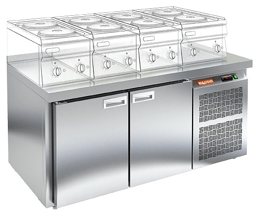 Стол морозильный HICOLD GN 11 BR2 BT LT