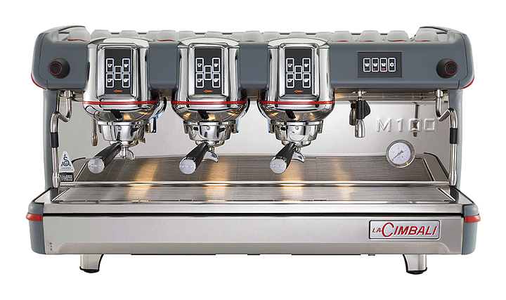 Кофемашина La Cimbali M100 ATTIVA HDA DT/3 (сенсорный дисплей) низкие группы
