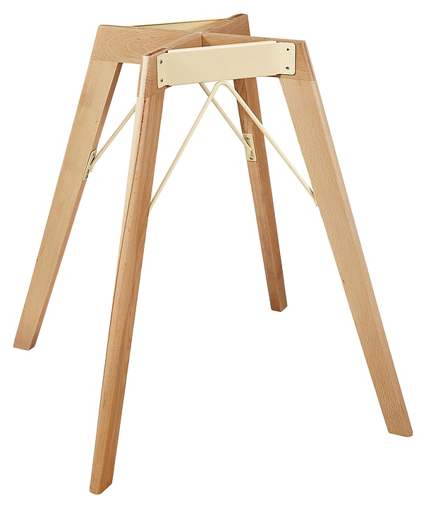 Подстолье Sheffilton SHT-TU9 (дерево / металл) прозрачный лак