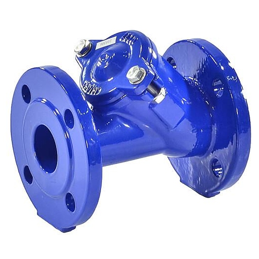 Клапан обратный Zetkama шаровой 400D Ду 150 Ру16 Тмакс=70 оС фл шар сталь