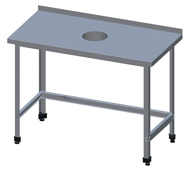 Стол для сбора отходов VIATTO СРО-3/600-ЮТ