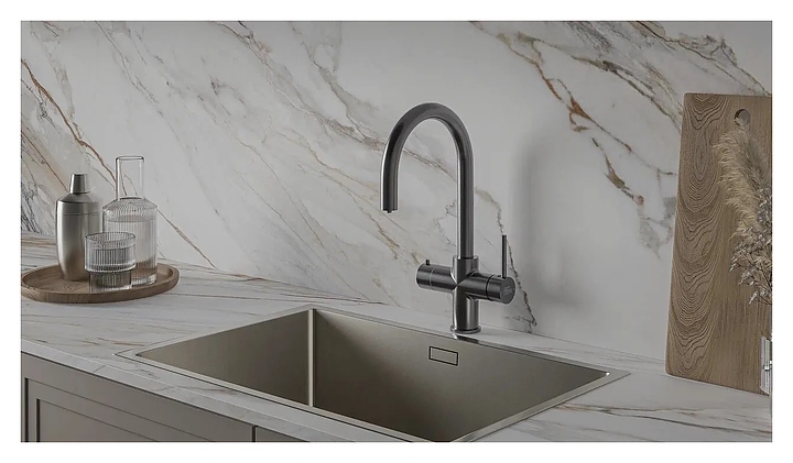 Система мгновенного кипячения воды 4 в 1 ArtisanTech Aquahot Milan GM (вороненая сталь)