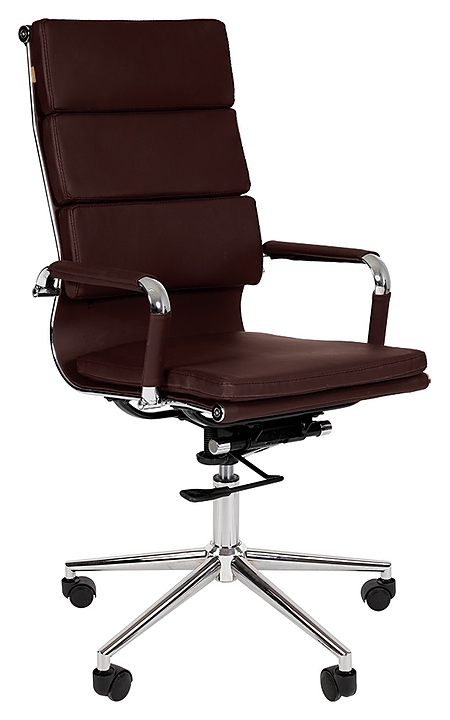 Кресло офисное Chairman 750, коричневое