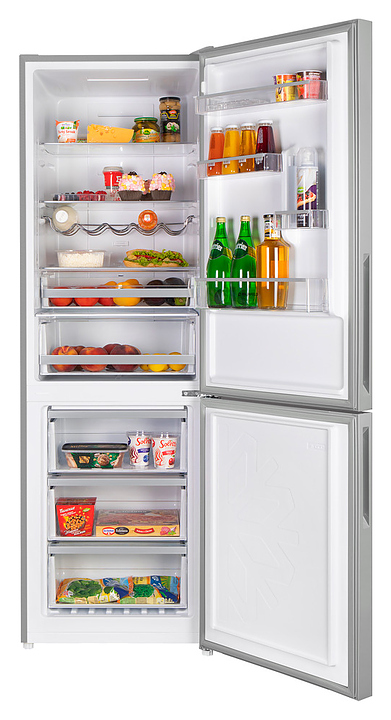 Холодильник Maunfeld MFF185NFS Inverter нержавеющая сталь