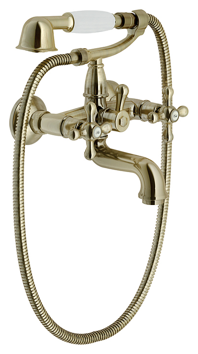 Смеситель для ванны с душем термостат NOBILI GRAZIA GRC5001BR с душевым гарнитуром